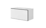 Panipaik cama meble ROCO RO3, p&otilde;randal seisev seina&auml;&auml;rne, 75&times;37&times;39 cm, valge/must/valge