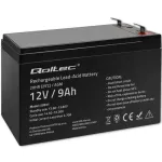 Katkematu toiteallika aku QOLTEC 53031 12V 9Ah roheline, 152&times;94&times;65 mm, 2.35 kg