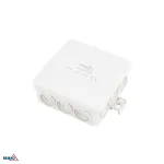 BEMKO E04-PI12-IP55 Pindpaigaldatav &uuml;henduskarp 85x85x36.5mm IP55 12-avaline helehall