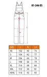 NEO Tools 81-246-XS T&ouml;&ouml;s&auml;rk Graphite XS &ndash; 100% puuvill, EN ISO 13688