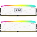 V-Color Manta XFinity+ aRGB 32GB (2x16GB) DDR5-6400 CL32 valge lauaarvuti m&auml;lukomplekt