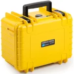 B&W Cases type 2000 kollane pol&uuml;prop&uuml;leenist tolmukindel l&ouml;&ouml;gikindel pritsmekindel
