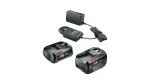 Bosch Starter-Set 18V - 2 x akut (2,0 Ah + 4,0 Ah) aku- ja laadijakomplekt