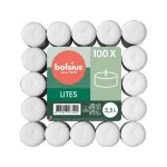 BOLSIUS teek&uuml;&uuml;nlad 100 tk valge