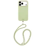 UNIQ Coehl Mirelle MagSafe &uuml;mbris iPhone 17 Pro Max jaoks - roheline lilleline