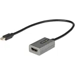 StarTech.com Mini DisplayPort HDMI-le adapter - mDP HDMI-adapteri adapter - 1080p - Mini DisplayPort 1.2 HDMI-ekraanile/kuvarile - Mini DP HDMI-videomuundur - 12 tolli pikkune kinnitatud kaabel - Uuendatud versioon MDP2HDMI-st