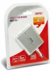 Unitek Y-9313 m&auml;lukaardilugeja USB 3.2 Gen 1 (3.1 Gen 1), h&otilde;bedane