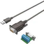 USB 2.0 to RS422/RS485 adapter Unitek Y-108301-1.5M FTDI kiibistikuga, 1,5 m kaabel