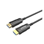 Unitek C11072BK-20M HDMI 2.0 AOC optiline kiudkaabel 20 m, 4K 60 Hz, must