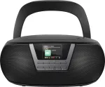 Sencor SPT 6200DB boombox CD/MP3 raadio, DAB+/FM, Bluetooth, USB, AUX, 3 W, must