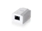 Equip 1-pordiline Cat.5e pinnapealne paigalduskarp, RJ-45, 5e, valge, 39 mm, 29,5 mm, 54 mm