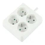LOGON LPS155 4-pesaline pikendusjuhe, valge