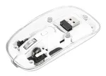 Hiir Manhattan Transparent taaslaetav juhtmevaba USB
