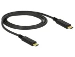 DeLOCK 85531 USB-kaabel USB 3.2 Gen 2 1 m USB C Must