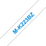 Labeling Tape M Brother MK223BZ Blue on Valge 9mm