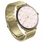 Nutikell Garett Verona 2 Gold Steel Bluetoothi ja pulsikellaga