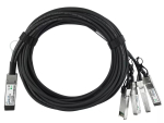 BlueOptics CBL-NTWK-0720-BL InfiniBand fiiberoptiline kaabel 3 m QSFP 4xSFP+ Must