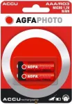 AgfaPhoto Power 1000 &ndash; aku 2 x AAA &ndash; NiMH &ndash; (laetav)
