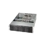 Super Micro Supermicro SC836 BE16-R920B - Rack - rack-mountable - 3U - Erweitertes ATX - SAS - Hot-Swap 920 Watt - Must - USB/Serial (CSE-836BA-R920B)