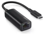 Etherneti adapter Aukey CB-A30 USB‑C &ndash; Gigabit RJ45 10/100/1000 Mbps, USB 3.0, alumiiniumkorpus, LED-indikaatorid