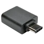 Eaton Tripp Lite Series USB 3.1 Gen 1.5 Adapter USB-C to USB Type A M/F 5 Gbps tahvelarvuti nutitelefon - USB-adapter - USB Type A (W) 24-pin USB-C (M) - USB 3.1 - must (U428-000-F)