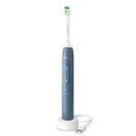 Philips 4100 HX4041/48 helitehnoloogiaga laetav hambahari &mdash; sisseehitatud Li-Ion aku, igap&auml;evase hoolduse ja igemehoolduse režiimid, 1 k&auml;epide, 1 harjapea, sinine
