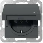gira SCHUKO pistikupesasisend System 55 Antratsiit 445428