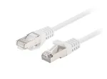 Lanberg PCF6-20CC-0200-W Cat.6 FTP &uuml;henduskaabel, 2 m, valge, 10-pack