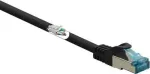 Renkforce RF-5047476 v&otilde;rgukaabel Must 3 m Cat6a S/FTP (S-STP) (RF-5047476)
