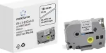 Renkforce RF-LT-BTZe141 m&auml;rgistusteip, must l&auml;bipaistval, 18 mm x 8 m (asendab Brother TZe-141)