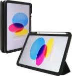 Folio case jt berlin Apple iPad 10.9 (2022) jaoks &mdash; must l&auml;bipaistev
