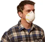 Respiraatormask 3M 8710C3 valge &mdash; &uuml;hekordselt kasutatav osakestemask, mudel 8710C3
