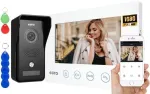 VIDEO INTERCOM EURA VDP-42A3 GAMMA+ valge monitor TUYA