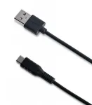 Celly USB-C USB-kaabel USB A USB C Must