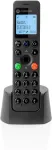 Motorola DOT201 DECT-telefon helistaja ID-ga must