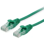 Equip Life - paigalduskaabel - RJ-45 (M) - RJ-45 (M) - 0,5m - UTP - CAT 6 - pressitud, keerutatud - roheline (625447)