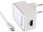 Sandberg AC laadija EL Micro USB 2,4A, sisetingimustesse, vahelduvvool, 5 V, valge