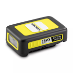 Aku Karcher 2.445-034.0 18V 2.4Ah Li-Ion, kollane, 500 g