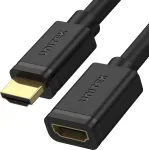UNITEK HDMI pikenduskaabel 3m HDMI 2.0 pistik-pesa 4K 60Hz must