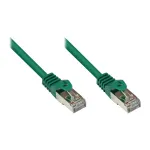 GoodConnections Alcasa RJ45-RJ45 Cat5e UTP &uuml;henduskaabel 0,15m kullatud pistik-pistik