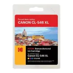 KODAK Canon CL-546XL Tri-Colour Ink Cartridge &ndash; High Yield 16,5ml, 300 Pages &ndash; Compatible with Canon PIXMA MG2450, MG2550, MG2950, MG3050, MX495, iP2850, TS3150, TS3151, TR4550