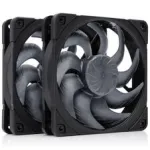 Noctua NF-A12x25 G2 PWM Sx2-PP chromax.black 120 mm korpusventilaator (2-pakk, must)