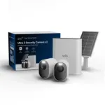 ARLO Ultra 3 turvakaamera 2-kaamera komplekt + p&auml;ikesepaneel