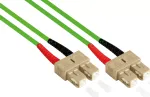 GoodConnections LW-810SC5 Fiiberoptiline paigalduskaabel 10 m OM5 SC/SC Roheline