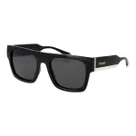 POLAROID PLD6224SX5480 Unisex ristk&uuml;likukujulised p&auml;ikeseprillid - must raam, hall polariseeritud l&auml;&auml;ts 54mm