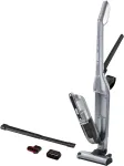 Kepiga tolmuimeja Bosch BCH3P210 2-&uuml;hes, kuivpuhastus, 0,4 L tolmumahuti, juhtmeta + vooluv&otilde;rk, hall/must, 3 kg