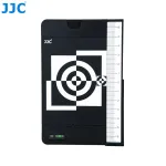 JJC 2-in-1 Grey Card + Focus Calibration Chart for Autofocus Adjustment