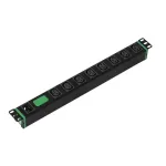 APC Easy Rack PDU Basic, horisontaalne, &uuml;hefaasiline, 3,7 kW, 230 V, 16 A, 8x C13, C20 sisend