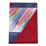 Artoz Papier Mosaic &uuml;mbrikud DIN C6 ilma aknata veinipunane m&auml;rgliimiga 20 tk