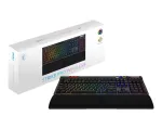 Mehaaniline m&auml;nguriklaviatuur MSI Strike Pro W Silent US paigutus RGB taustvalgustusega, juhtmega, taktiilsed vaiksed l&uuml;litid